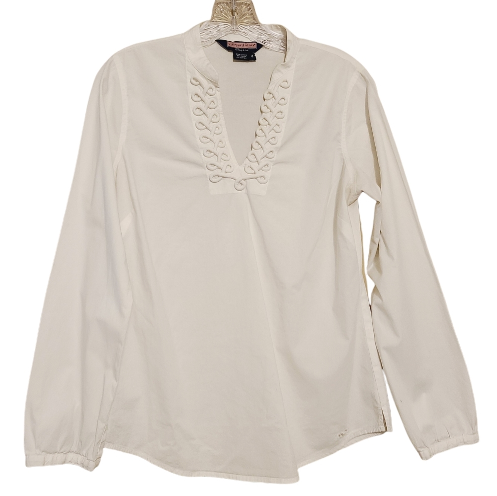 Vineyard Vines White Blouse